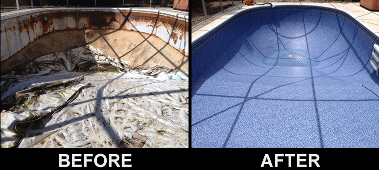 Vinyl Liner Replacement.