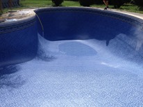 New vinyl liner install